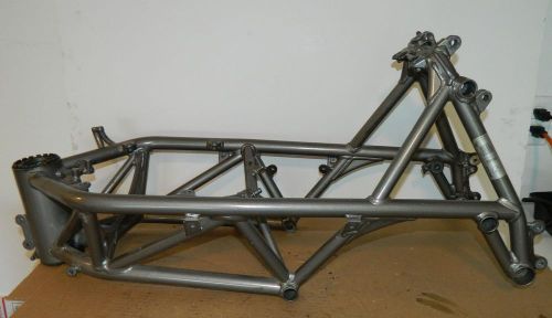 Frame 2000 ducati 996 superbike frame w/ eccentric adjuster clean easy reg