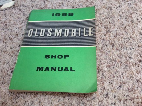 1958 oldsmobile shop manual