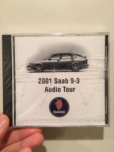 Saab 9-3 viggen audio tour cd (new and rare)