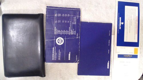 Owner&#039;s manual / warranty info packet for 1997 plymouth breeze w/ case