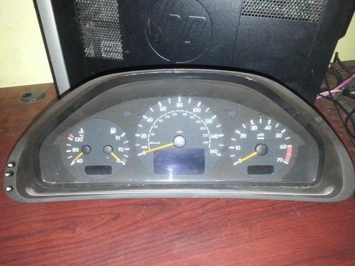 Mercedes mercedes e-class speedometer 210 type; (cluster), e320, e430, mph, th