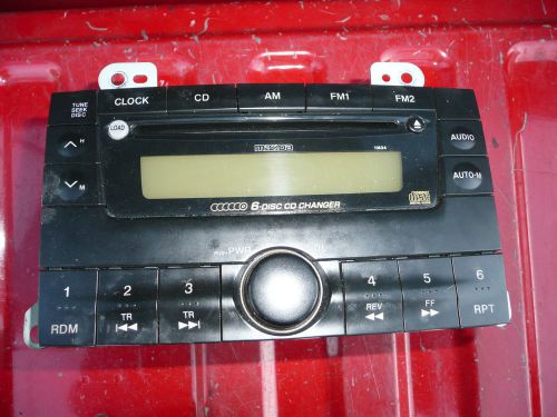 Mazda mpv 6 disc changer &#039;00-&#039;01 oem radio lc72-66-9rxb