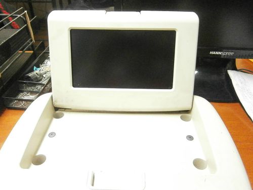 Flipdown overhead roof mount screen dvd player