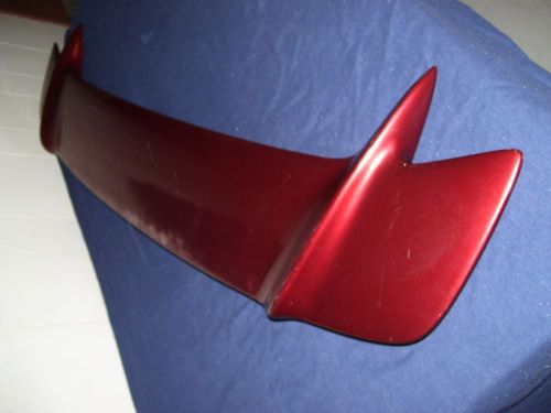 99 2000 01 02 03 04 05 pontiac grand am d81 oem rear spoiler wing dark red