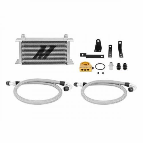 Mishimoto thermostatic oil cooler kit for honda s2000 2000-2009 | silver |