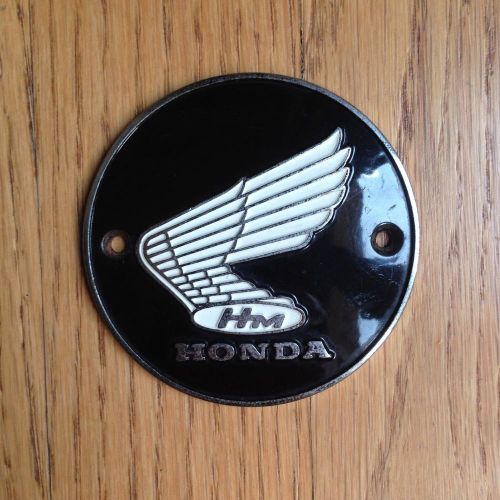 Honda motorcycle tank badge for 1960&#034;s honda cb77, cb72, cl77, cl72