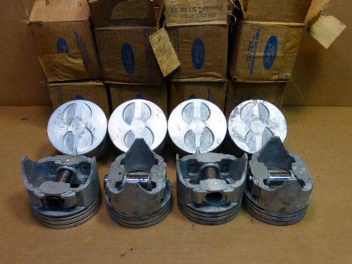 1969 ford 351 nos pistons .030 over  c9oz-6108-e