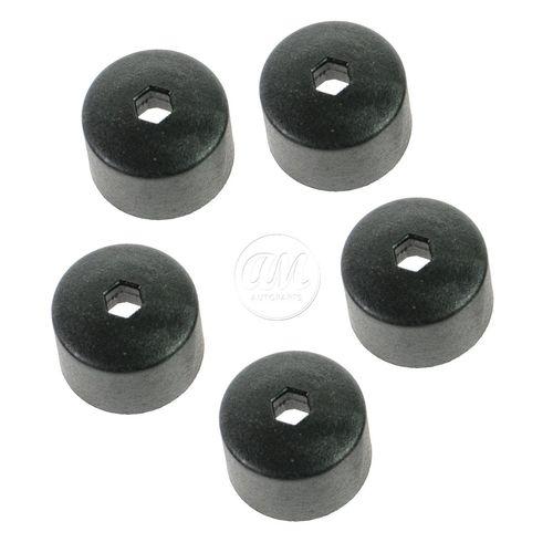 Lug nut cover push on set of 5 for vw beetle cabrio golf jetta passat phaeton