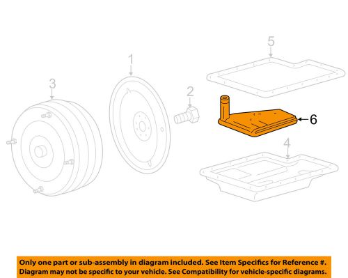 Ford oem automatic transmission-filter bl3z7a098a