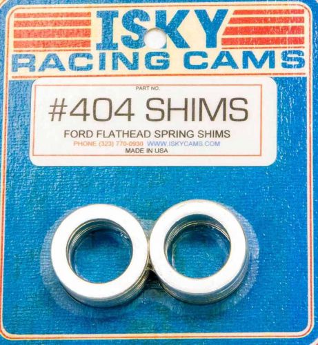 Isky valve spring shim 0.060 in thick 1.000 in 0.645 in id 16 pc od p/n 404