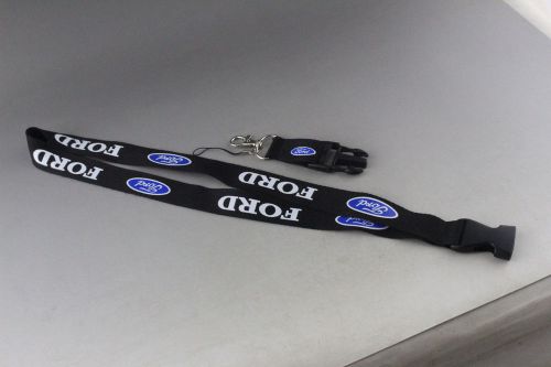 Key chain black lanyard keychain with detachable clasp e1