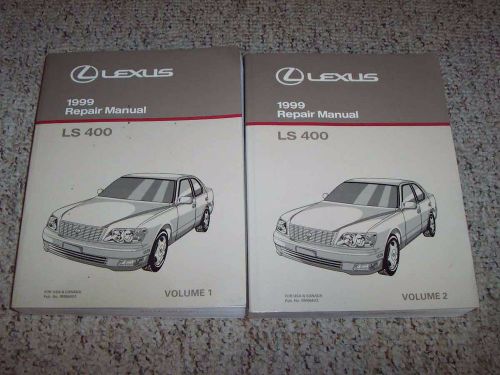 1999 lexus ls400 ls 400 factory workshop shop service repair manual set 4.0l v8