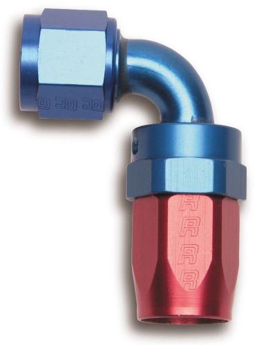 Russell 613160 full flow swivel hose end; 90 deg. end