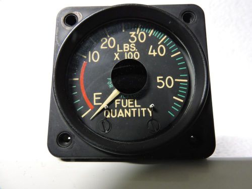 Us navy aircraft fuel quantity indicator gage 1950s-vintage pacitor simmonds