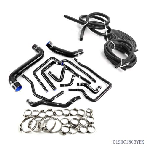 Silicone radiator+vacuum hose kit for impreza wrx gda/gga sti gdb/ggb ej20 00-09