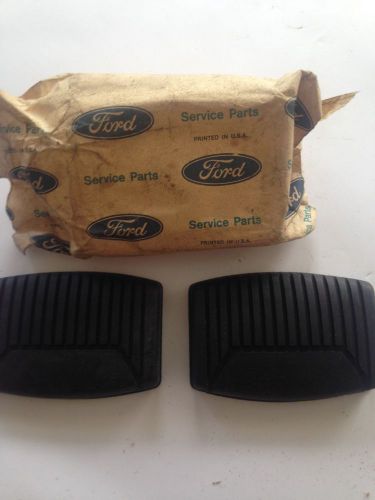 1957-1965  ford t-bird galaxie falcon comet mustang brake clutch pedal pads