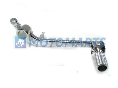 Chrome folding brake pedal for yamaha yzf-r1 2004 2005 2006