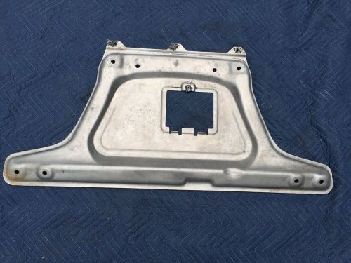 Bmw e46 3-series 2door front belly pan skid plate aluminum 2000-2006 used oem