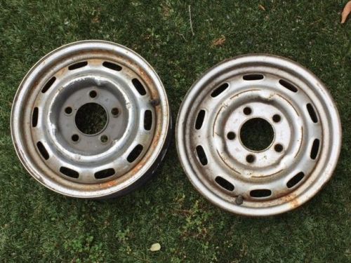 Porsche 356 lemmerz 4 1/2 wheels dated 3/64 original