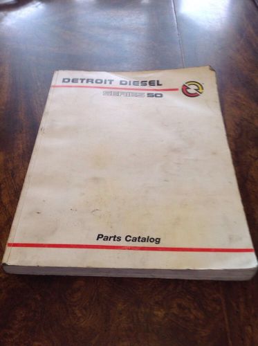 Detroit diesel series 50 engines service parts catalog factory manual illustratd