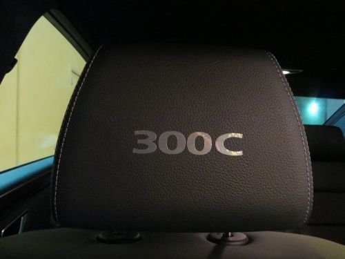 (4pcs) headrest badge sticker decal *300c*