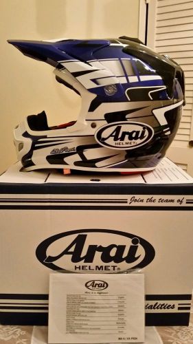 Arai vx-pro4 tip blue/white xs