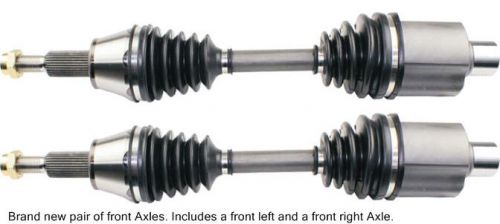 Pair new front right &amp; left cv drive axle shaft assembly for dodge ram trucks