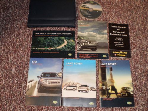 2008 land rover lr2 suv owners manual books nav guide case instruct dvd all