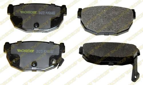 Monroe dx272 brake pad or shoe, rear-monroe dynamics brake pad