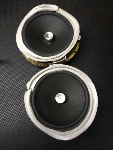 Bmw e46 m3 01-06 boston front door speakers woofers oem