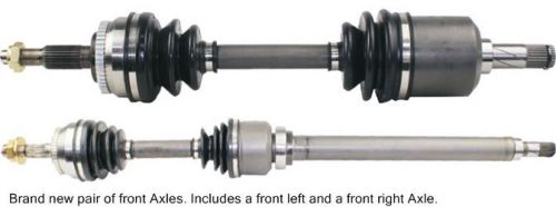 Pair new front left right cv drive axle shaft for volvo 850 c70 s70 v70