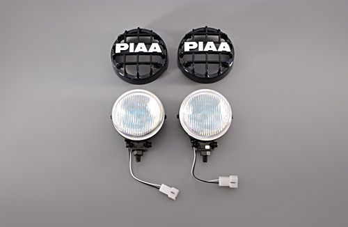 Yamaha rhino piaa 510 series 35w=60w super white performance lights &amp; clamps kit