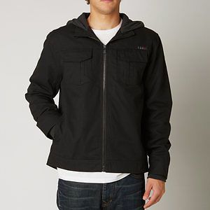 Fox racing straightaway mens jacket black