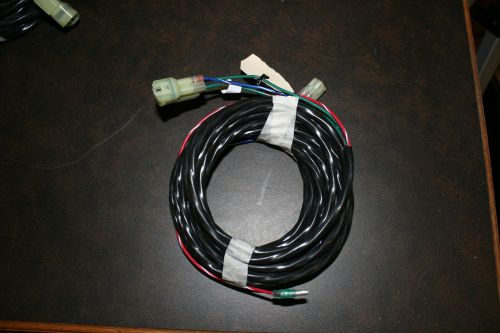 Yamaha marine outboard boat motor  18 foot  4 pin gauge, trim harness cable