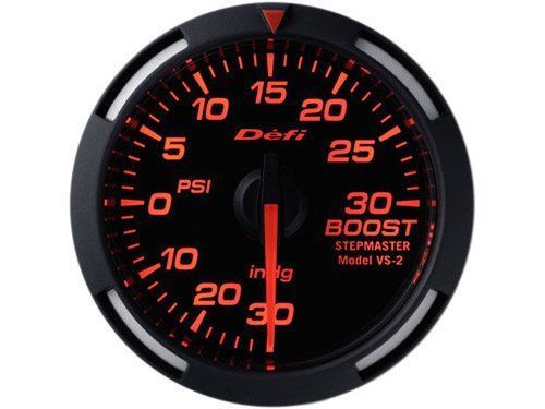 Defi df06502 red racer gauge 52mm turbo boost