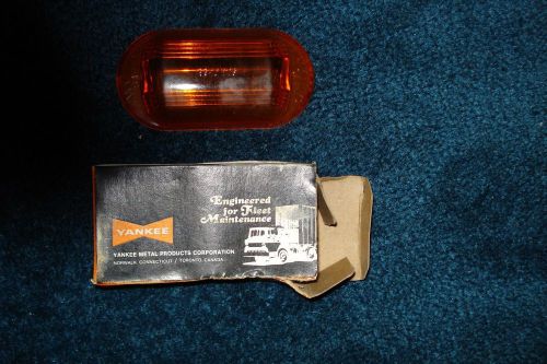 Yankee vintage clearance marker light lens - amber - replacement for yankee #79