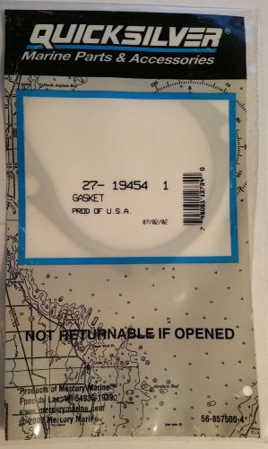 New old stock oem quicksilver 27-19454 1 mercury mercruiser chrysler gasket