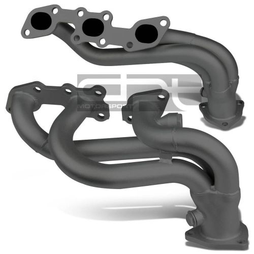 For 90-96 fairlady 300zx z32 v6 non-turbo racing stainless black exhaust headers