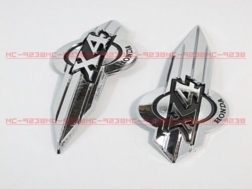 Chrome gas tank emblem badge decal for honda x4 cb1300 97 98 99 00 01 02 03 m8#7