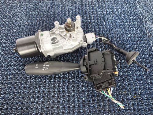 Windshield wiper motor 8100-62p00 and switch pa6-gf30 set jdm suzuki alto 2014