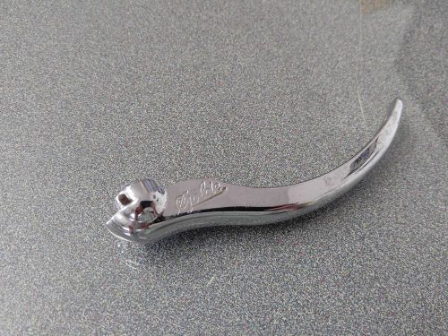 Very nice original genuine vw beetle bus folding top chrome handle golde