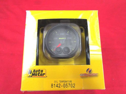 New autometer 8142-05702 elite series analog oil temperature gauge 100-340degree