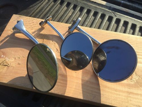 Lot of three vintage exterior mirrors