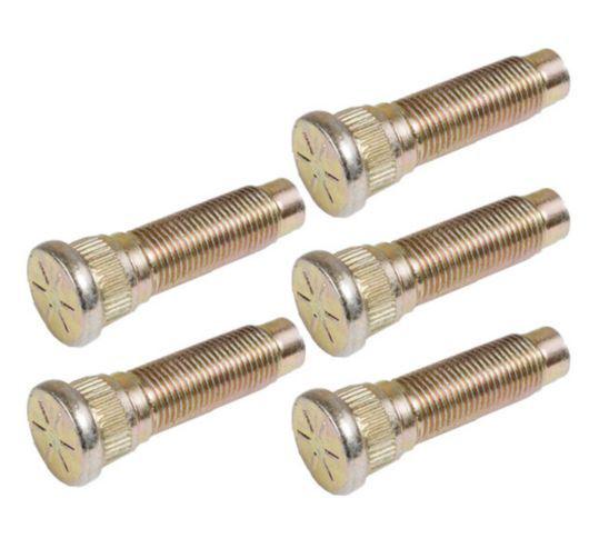 Alloy usa wheel stud 5-piece set new j series jeep cherokee cj5 cj6 1301