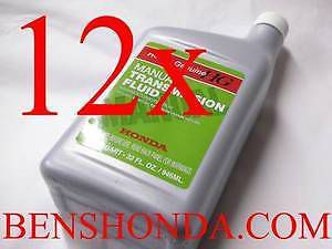 12x genuine new honda acura mtf manual transmission fluid oil accord civic tl