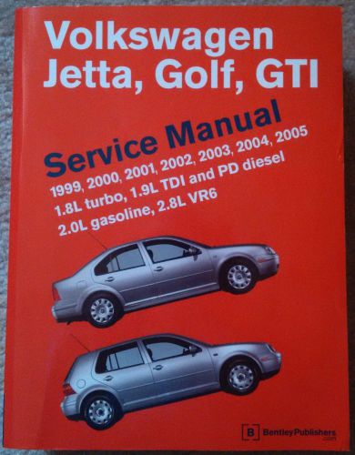 Volkswagen jetta golf gti service manual