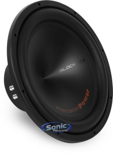 Precision power ppi bi.154 550w rms 15&#034; black ice dual 4 ohm car subwoofer