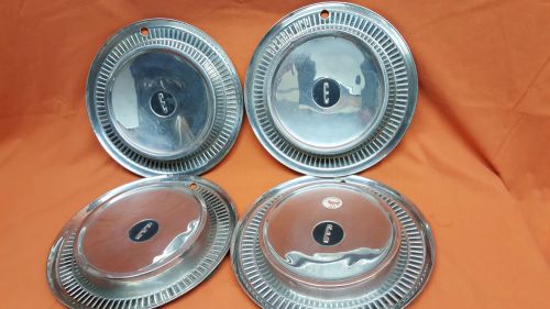 1959-1960 edsel full factory wheel cover hubcap - set of four