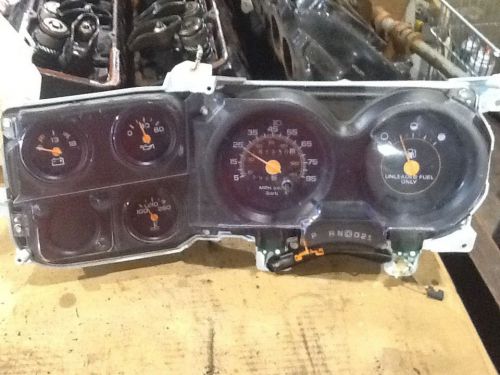 81,82,83,84,85,86,87,88,89 chevy gmc truck blazer jimmy suburban gauge cluster