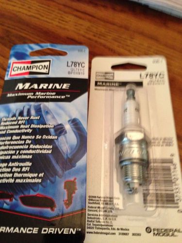 Champion l78yc marine spark plugs